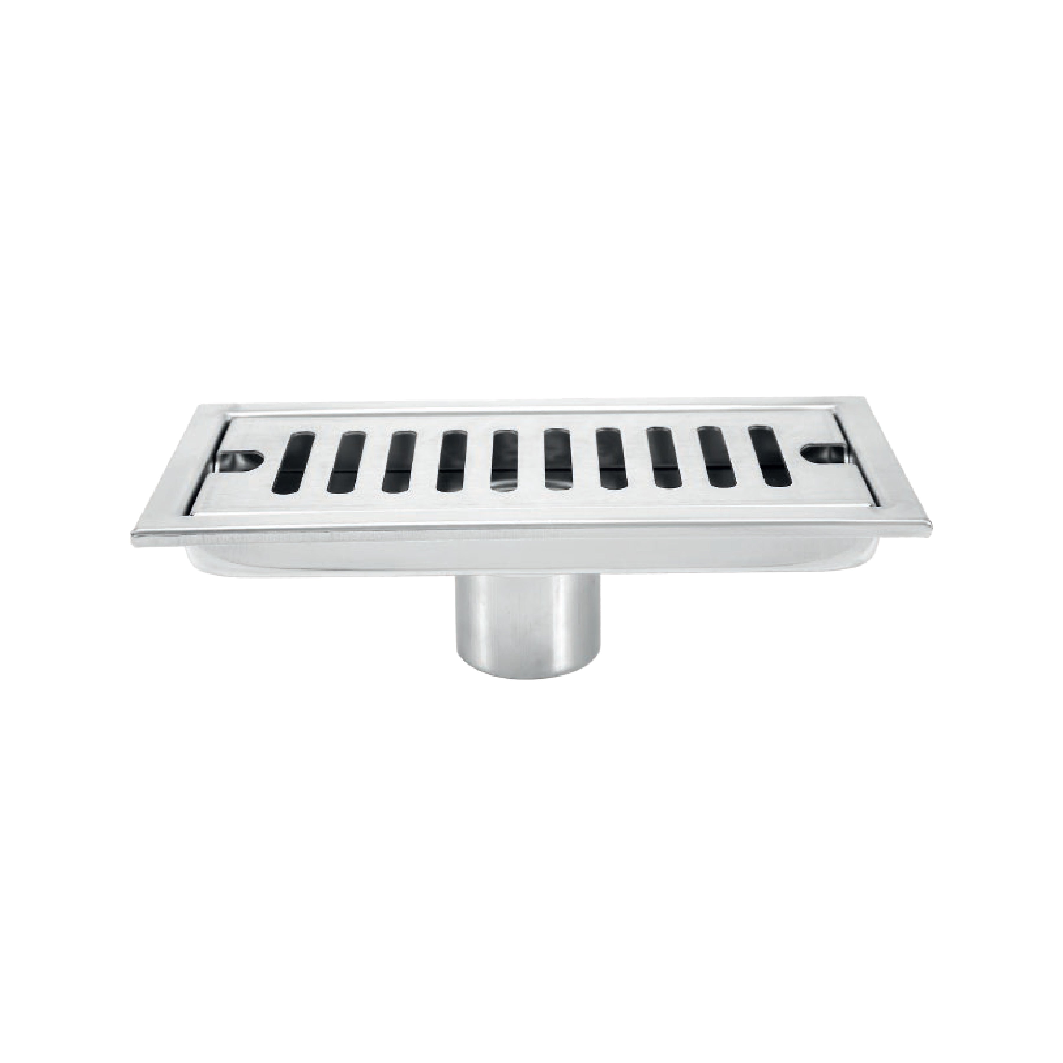 Sumidero Larga 8" P/Ducha Satinado - Fratelli